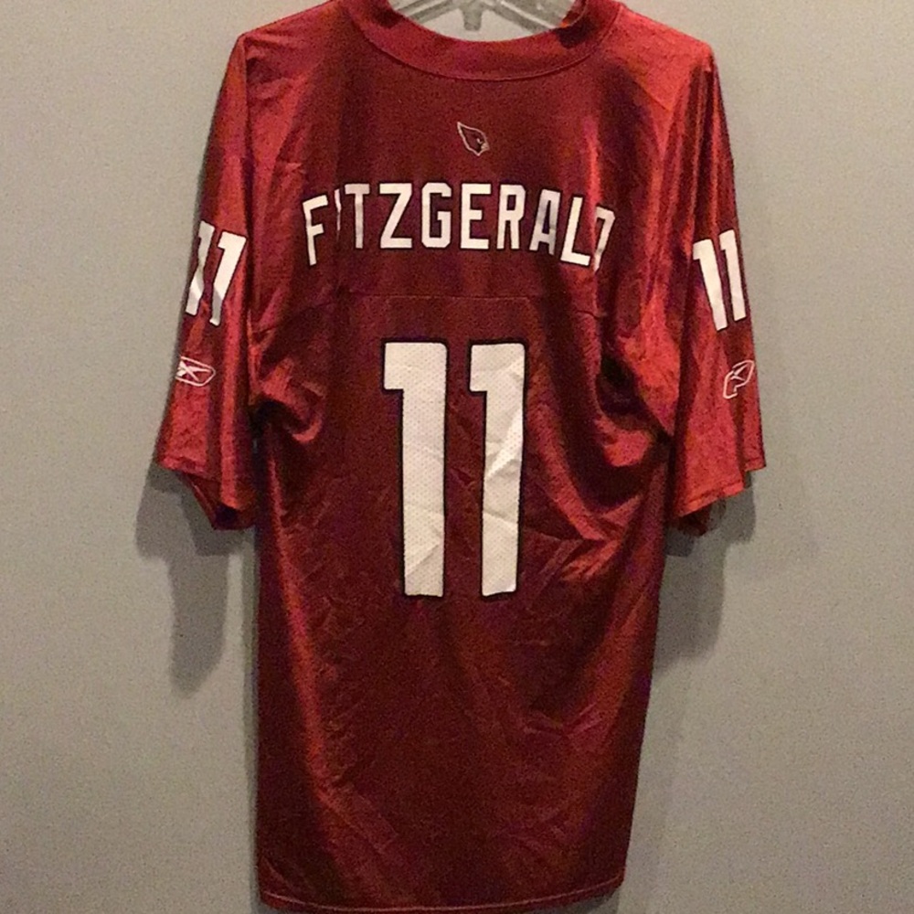 Reebok NFL LARRY Fitzgerald Arizona Cardinals #11 football jersey